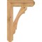 Ekena Millwork Olympic Craftsman Smooth Bracket, Western Red Cedar, 3 1/2"W x 16"D x 24"H BKT04X16X24OLY04SWR - alternate 2